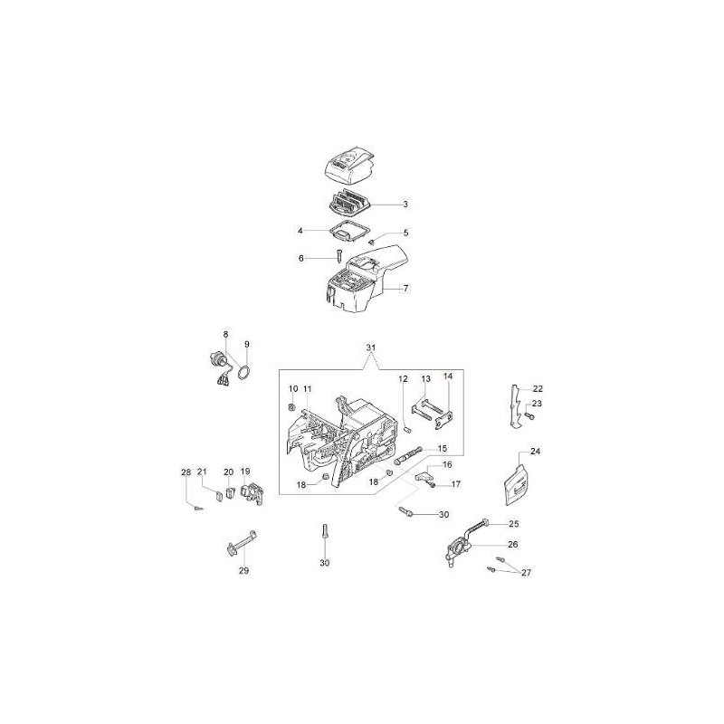 LAMIER. X BULLONI FISS. BARRA ZNB ORIGINALE EMAK 50070211