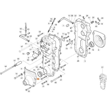 ORIGINAL EMAK SCREW 3806049 | NewgardenAgri.com
