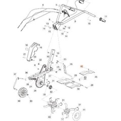 SCHRAUBE TE FLANSCH.ZIGR. 8,8 M 6X16 DIN 6921 ZNB (C:10) ORIGINAL EMAK 3906036R | NewgardenAgri.com