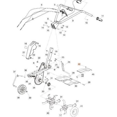 VIS TE BRIDE.ZIGR. 8,8 M 6X16 DIN 6921 ZNB (C:10) ORIGINAL EMAK 3906036R | NewgardenAgri.com