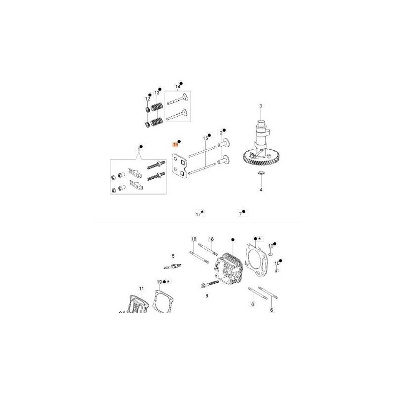 Chapa metálica original EMAK L66150401