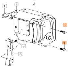 ORIGINAL EMAK SCREW L66152171 | NewgardenAgri.com