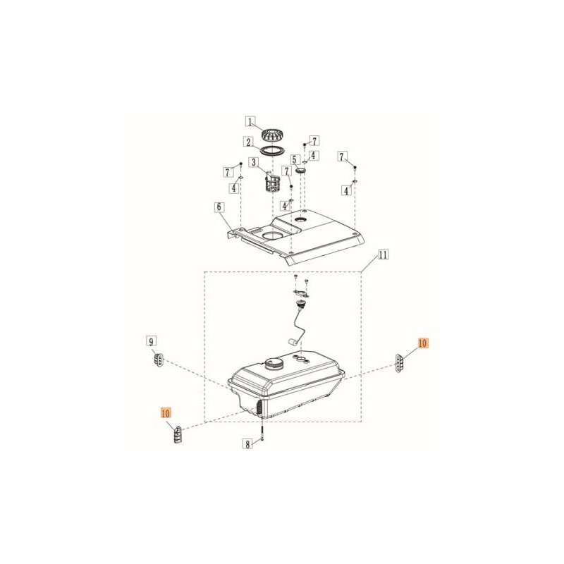 ANTIVIBRATIONS EMAK ORIGINAL L66152711
