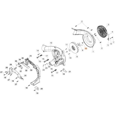 LOW HEX NUT 8G M 8X1 SX UNI5589 ZNB(C:5) ORIGINAL EMAK 3911009R | NewgardenAgri.com