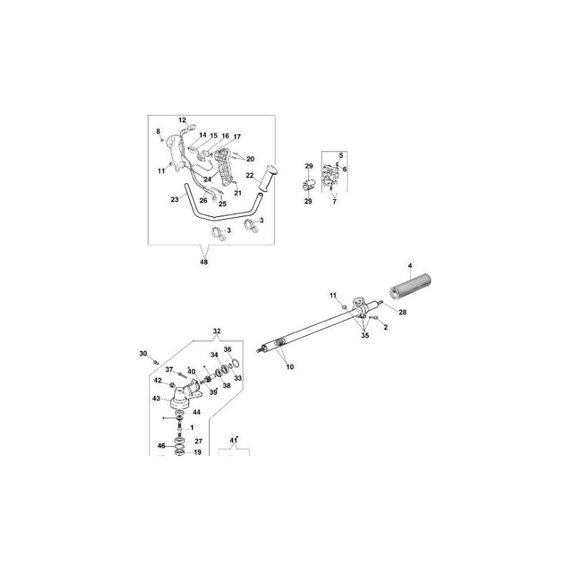 ORIGINAL EMAK THROTTLE LEVER 4174245CR
