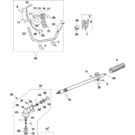 PALANCA DEL ACELERADOR EMAK ORIGINAL 4174245CR | NewgardenAgri.com