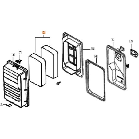 FILTRO DE AIRE ORIGINAL EMAK L66152163 | NewgardenAgri.com