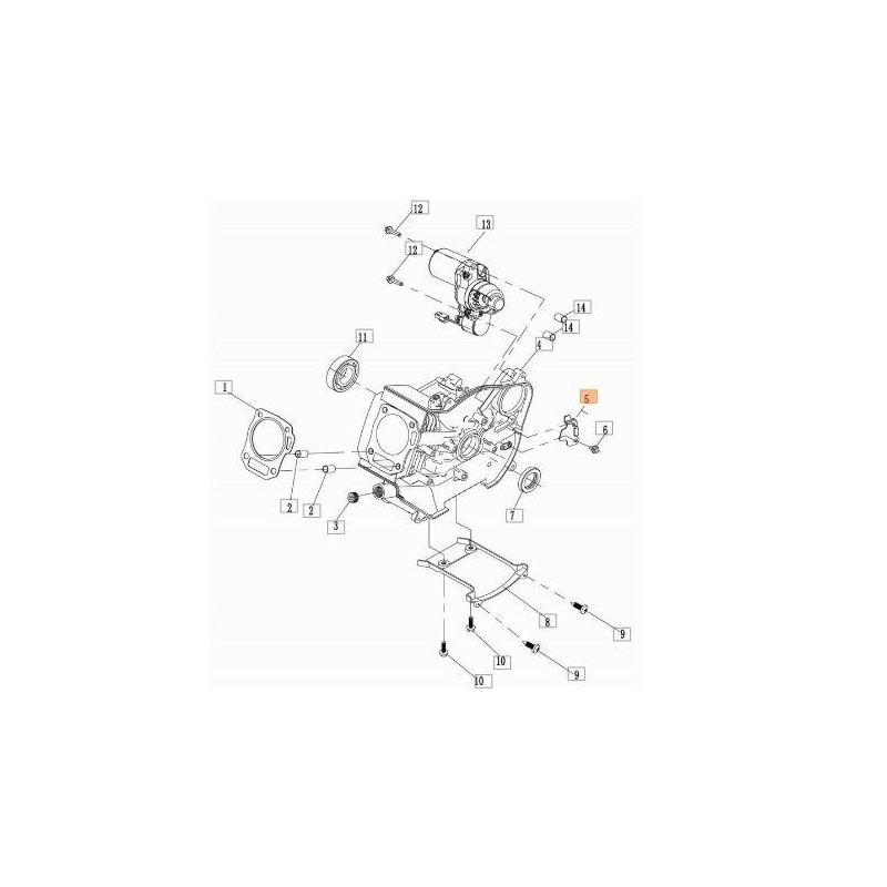 PLAQUE EMAK ORIGINALE L66152616