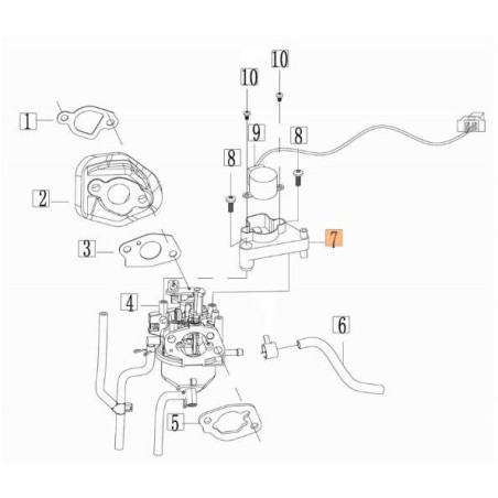 SOPORTE EMAK ORIGINAL L66152642 | NewgardenAgri.com