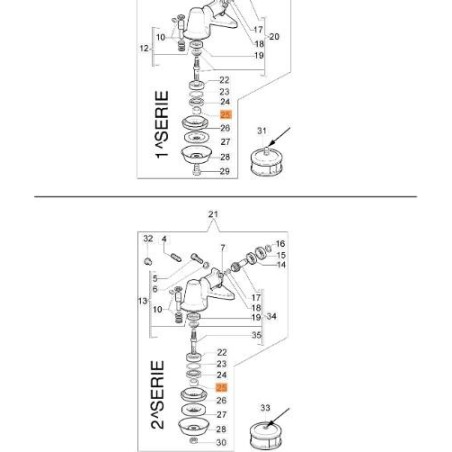 ORIGINAL ABSTANDSHALTER EMAK 4138668 | NewgardenAgri.com