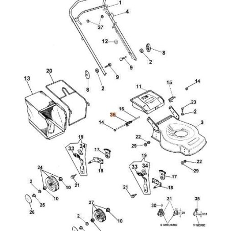 RESSORT ORIGINAL EMAK 66070063AR | NewgardenAgri.com