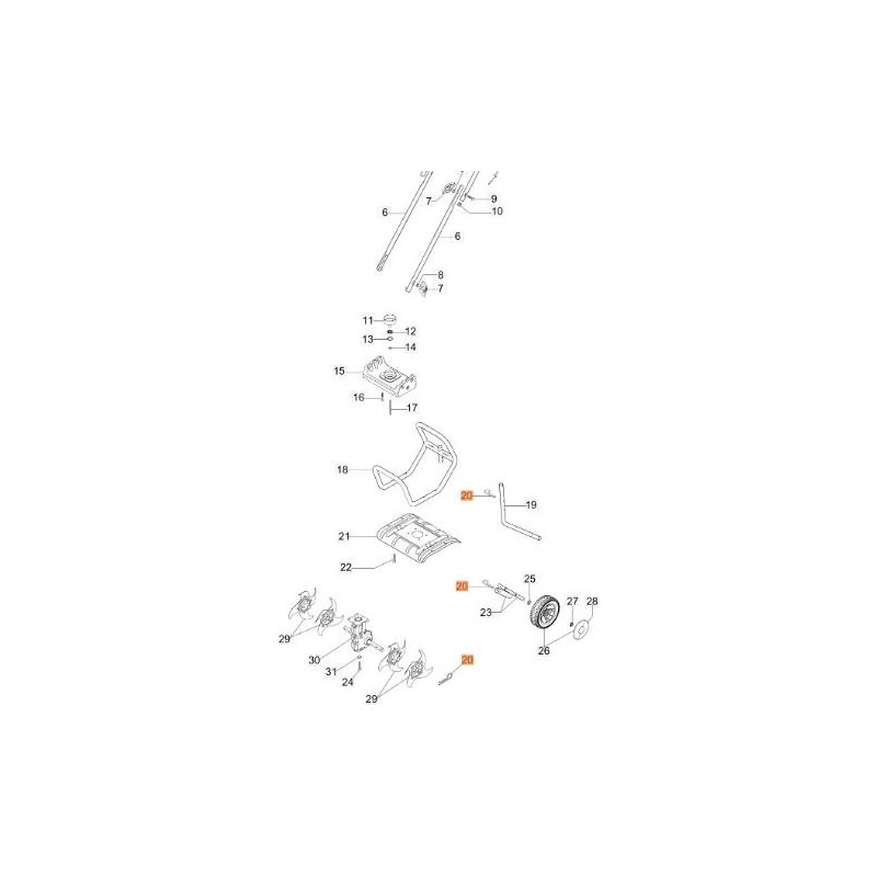 ORIGINAL EMAK COTTER PIN 68600032R