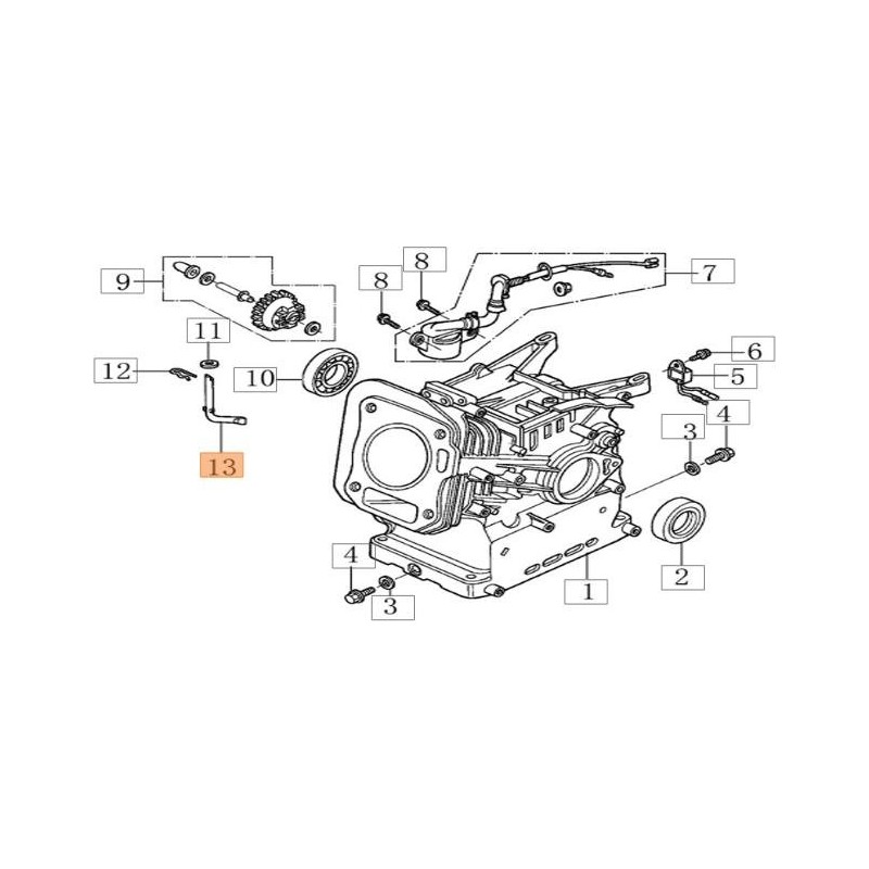 ORIGINAL REGLERHEBEL EMAK L66152103