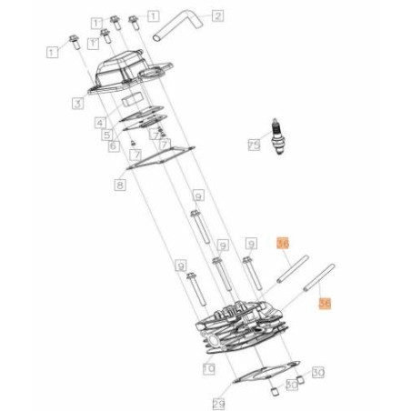 ORIGINAL STUD EMAK L66152479 | NewgardenAgri.com