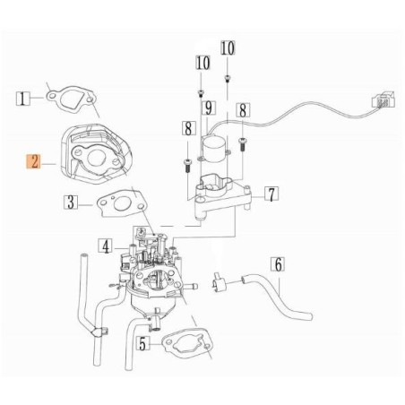 ORIGINAL EMAK THERMISCHER FLANSCH L66152638 | NewgardenAgri.com