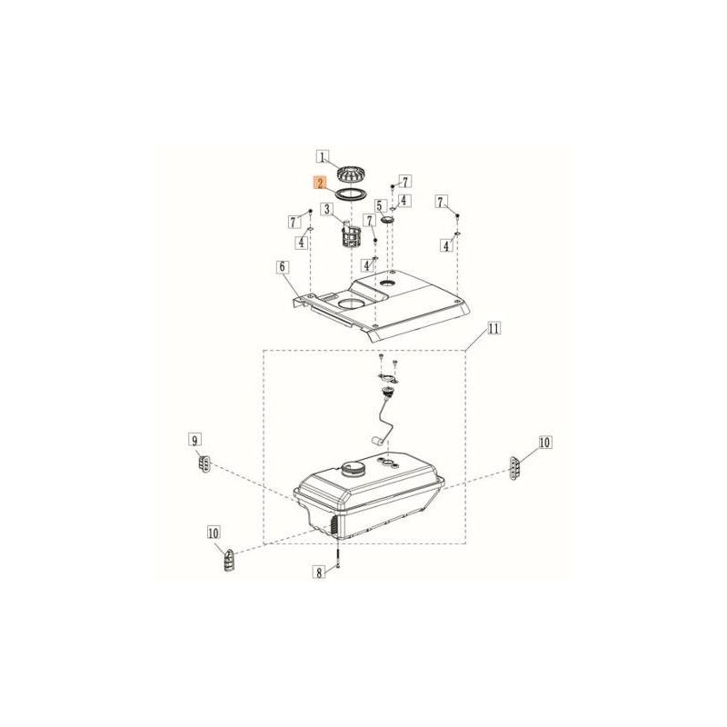 GUARNIZIONE ORIGINALE EMAK L66152705