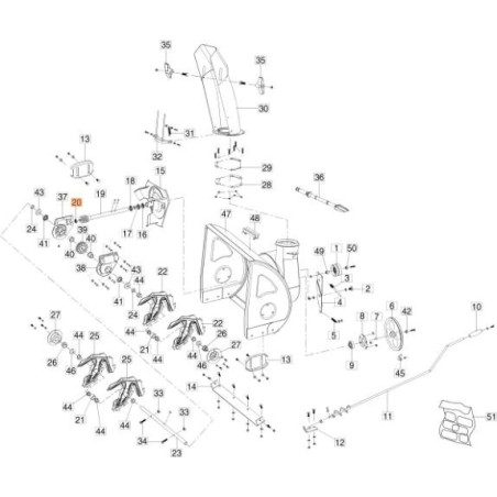 CUSCIN.A SFERE 12x28x07 16001 ORIGINALE EMAK ZM000054 | NewgardenAgri.com