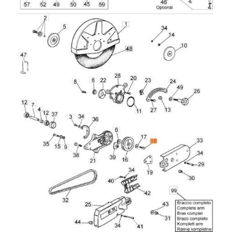 ORIGINAL EMAK SCREW 3933034AR | NewgardenAgri.com