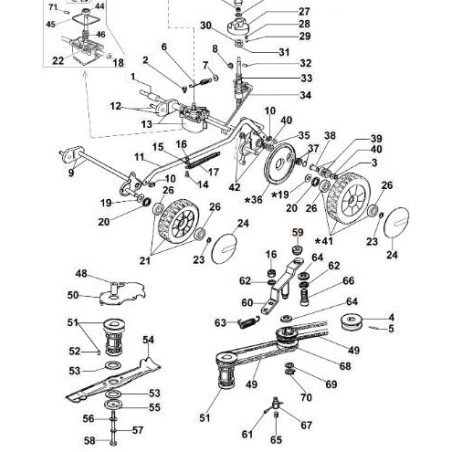 ENTRETOISE ORIGINALE EMAK 8203051 | NewgardenAgri.com