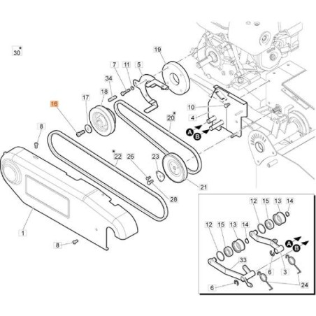 TORNILLO EMAK ORIGINAL YN6309777 | NewgardenAgri.com
