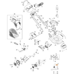 ENTRETOISE ORIGINALE EMAK 66060221R | NewgardenAgri.com