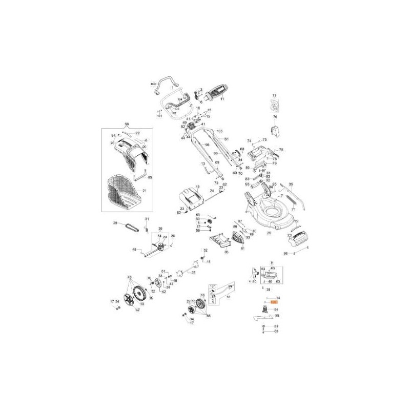 ENTRETOISE ORIGINALE EMAK 66060221R