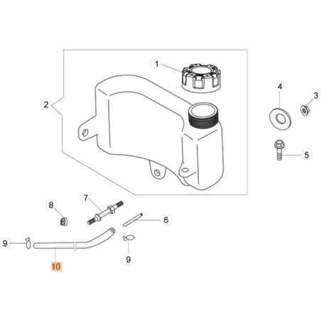 ORIGINAL EMAK KRAFTSTOFFLEITUNG L66150432 | NewgardenAgri.com