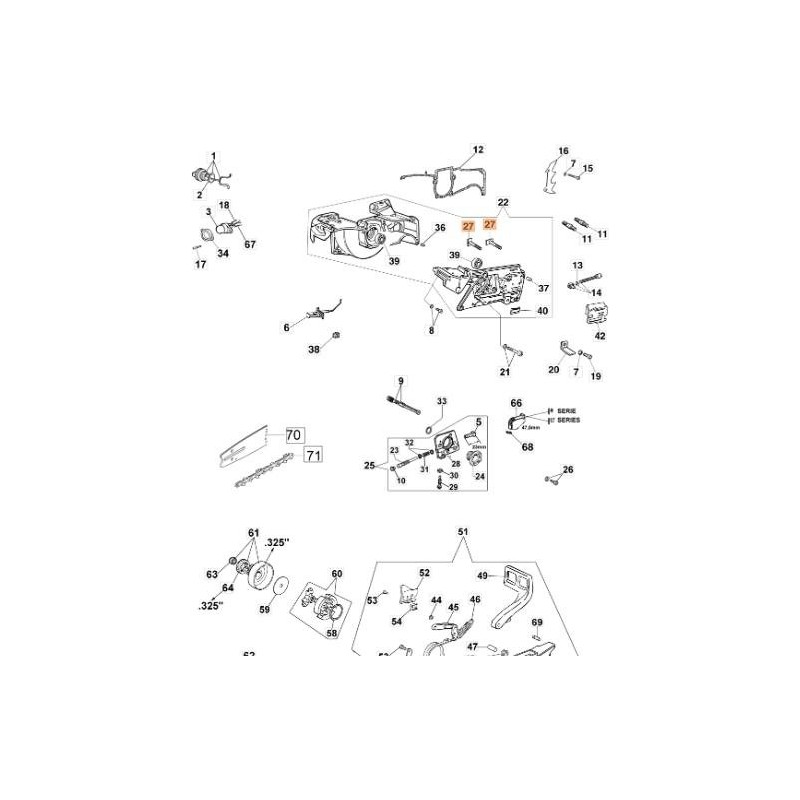 TORNILLO ORIGINAL EMAK 50010301R