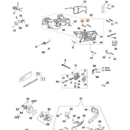 ORIGINAL SCREW EMAK 50010301R | NewgardenAgri.com