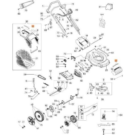 PLAQUE EMAK ORIGINALE 66071086R | NewgardenAgri.com