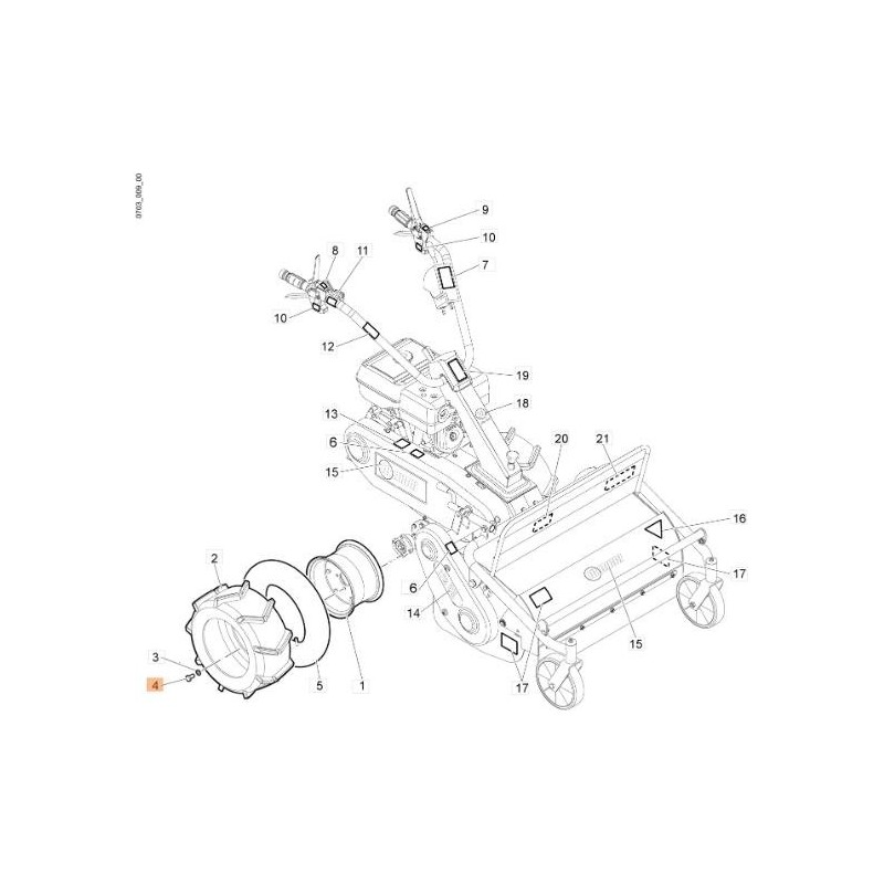 TORNILLO ORIGINAL EMAK YN6322000