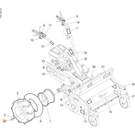 ORIGINAL EMAK YN6322000 SCHRAUBE | NewgardenAgri.com