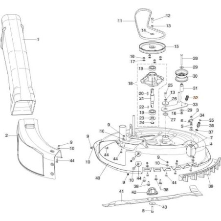 ORIGINAL EMAK SPRING 68130432R | NewgardenAgri.com