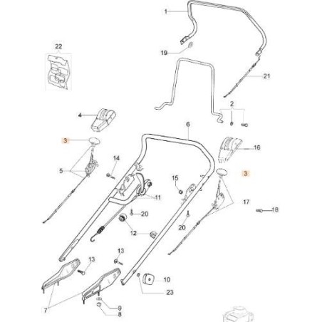 ORIGINAL EMAK KNOPF 8203419R | NewgardenAgri.com