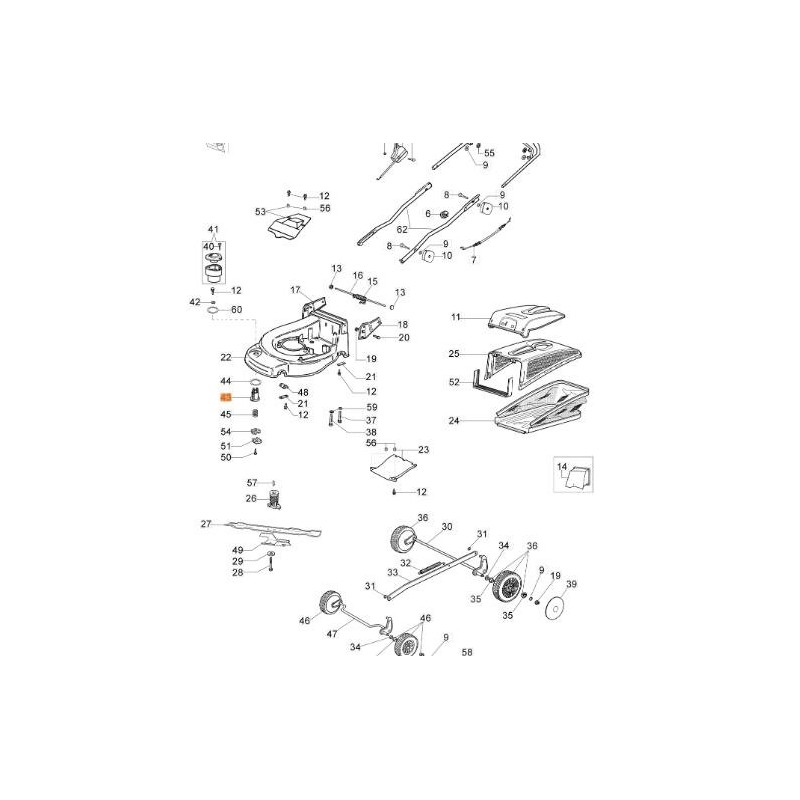 ORIGINAL EMAK SCHRAUBENMUTTER 66060037AR