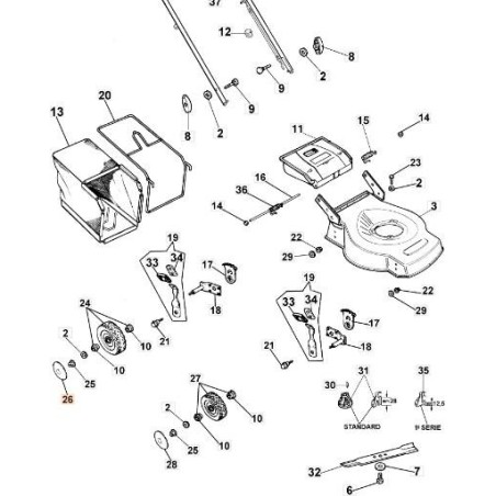 ORIGINAL EMAK WHEEL COVER 66100126R | NewgardenAgri.com