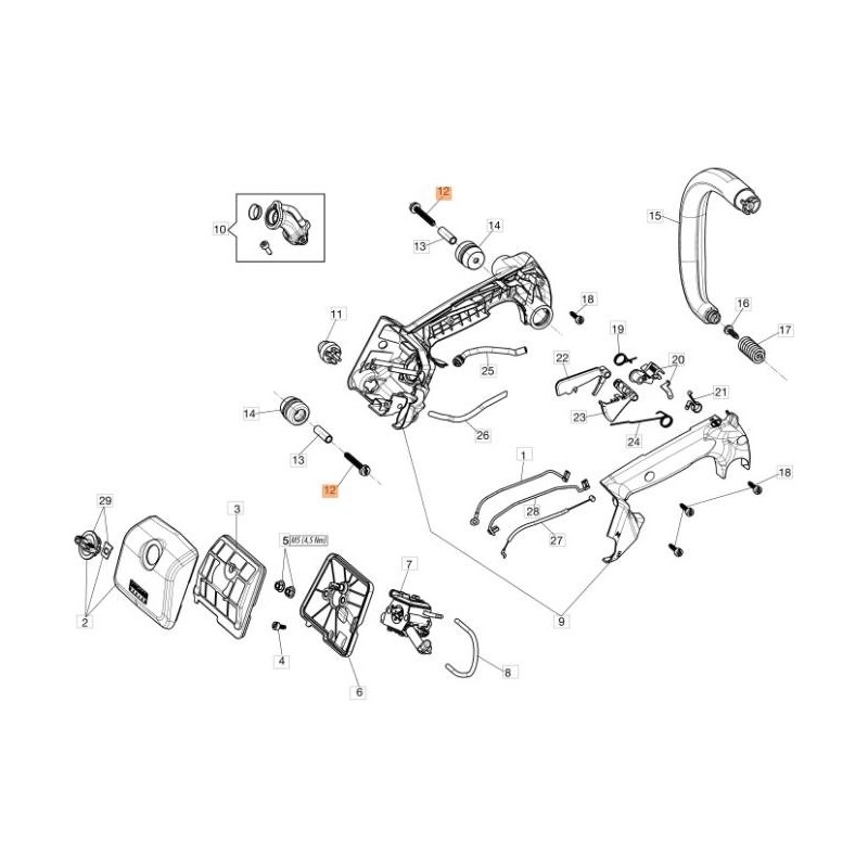 ORIGINAL EMAK SCREW 3893071R