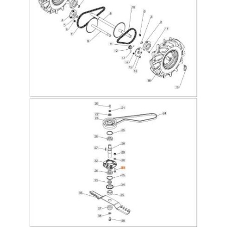 VIS ORIGINALE EMAK PB0300011030R | NewgardenAgri.com