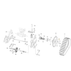 VIS TE BRIDE.ZIGR. 8,8 M10X30 DIN 6921 ZNB ORIGINAL EMAK 3933042R | NewgardenAgri.com