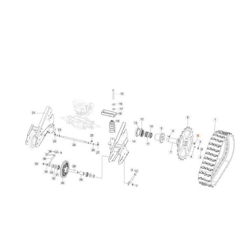 VITE TE FLANG.ZIGR. 8.8 M10X30 DIN 6921 ZNB ORIGINALE EMAK 3933042R