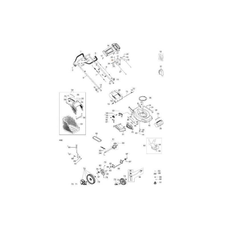 ORIGINAL LEVER EMAK 66060090