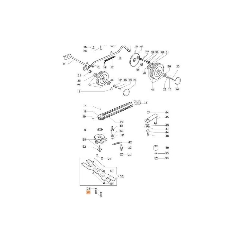 TORNILLO ORIGINAL EMAK YN6335900