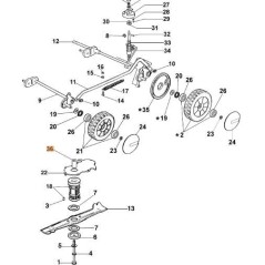 ORIGINAL EMAK SPACER 8202060 | NewgardenAgri.com
