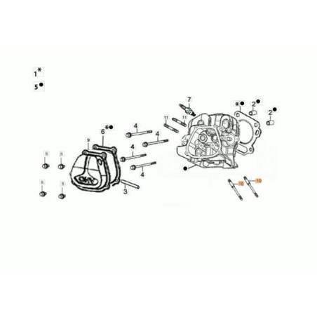 ORIGINAL STUD EMAK L66151849 | NewgardenAgri.com