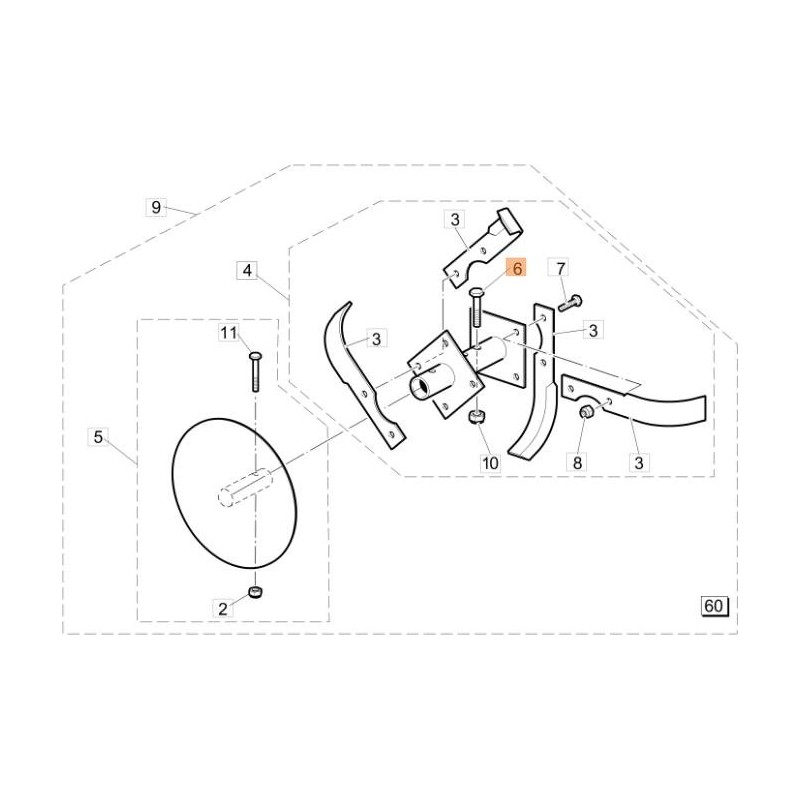 TORNILLO ORIGINAL EMAK YN6342900