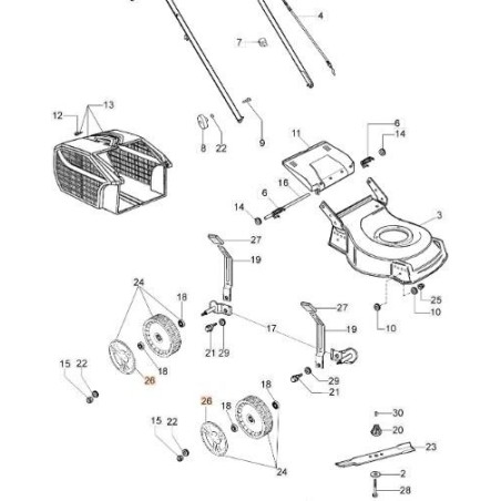 ORIGINAL EMAK RADABDECKUNG 66070298R | NewgardenAgri.com