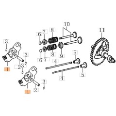 ENGRENAGE D'ÉQUILIBRAGE EMAK ORIGINAL L66152239 | NewgardenAgri.com