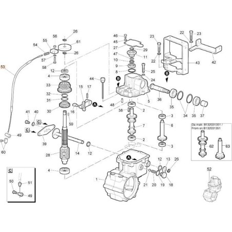 TRANSMISSION DE FREIN D'ORIGINE EMAK 68240107 | NewgardenAgri.com