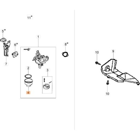 RÉSERVOIR EMAK ORIGINAL L66150375 | NewgardenAgri.com