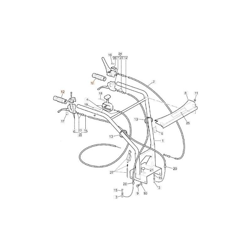 ORIGINAL EMAK KNOB 68320126R